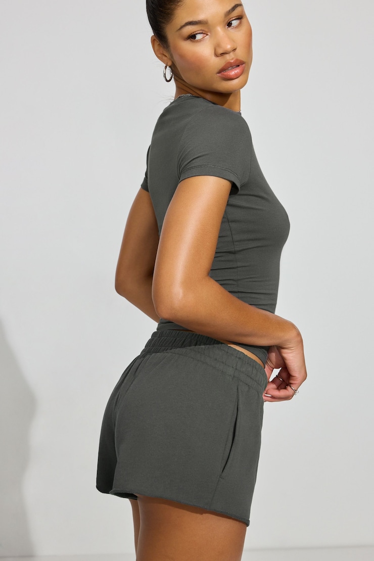 SoftTerry Low Rise Shorts Gray - Image 2