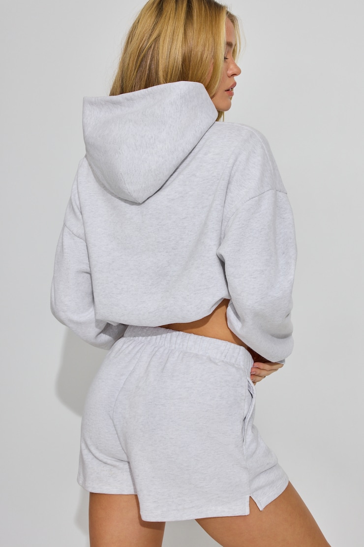 SoftTerry High Rise Shorts Gray - Image 4