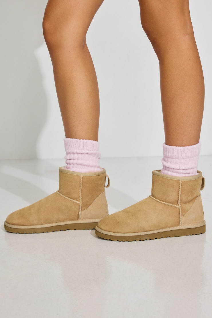 Scrunch Cloud Sock Pink - Image 2