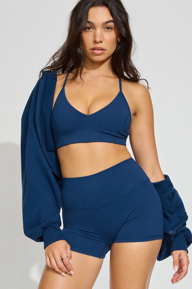 SoftActive Booty Shorts Navy