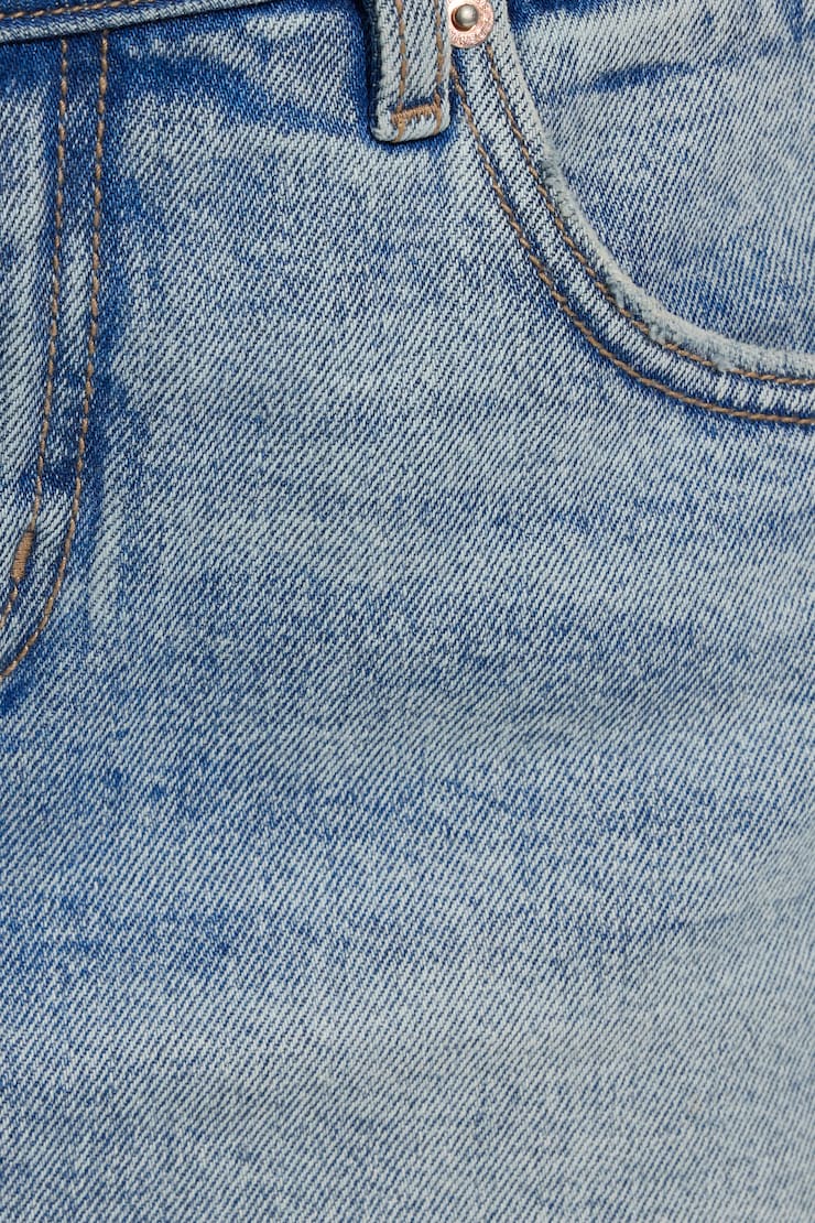 Denim Micro Skort BLUE - Image 6