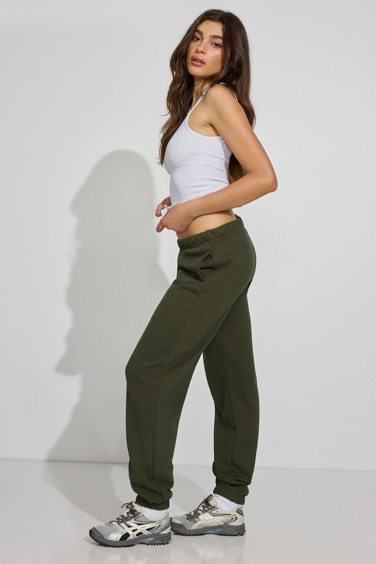 UltraFleece Boyfriend Sweatpants Green