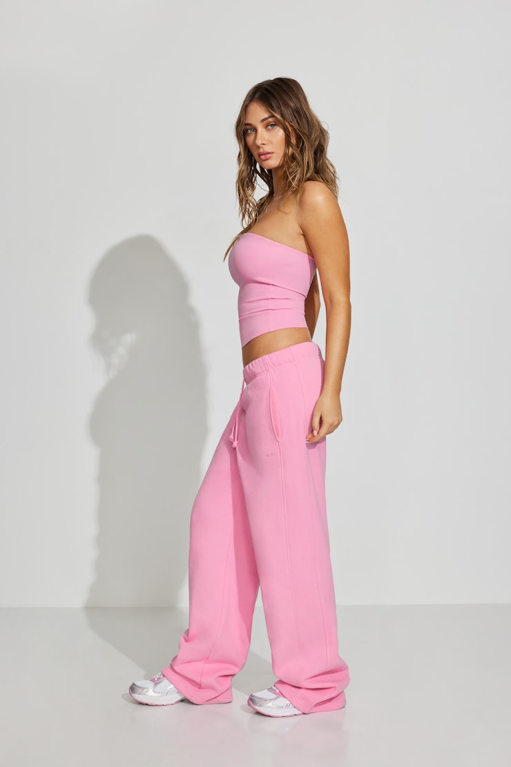 UltraFleece Straight Leg Sweatpants Pink - Image 3