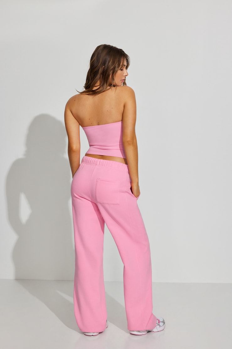 UltraFleece Straight Leg Sweatpants Pink - Image 4