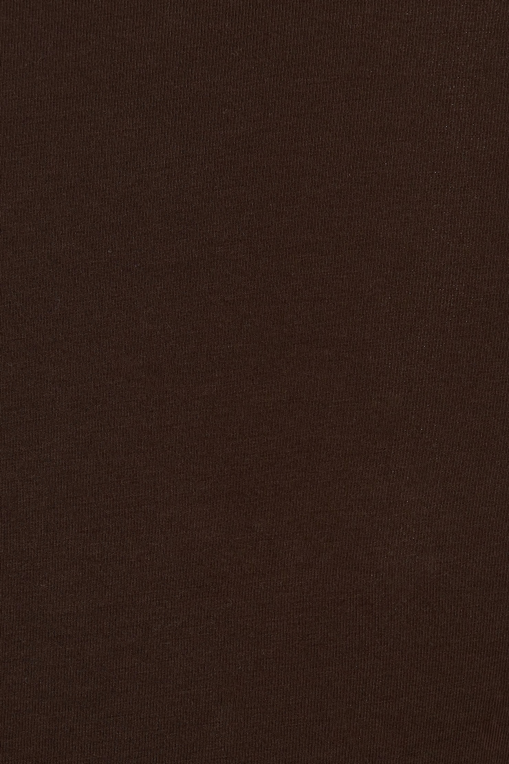Estelle Longline Tee Brown - Image 4