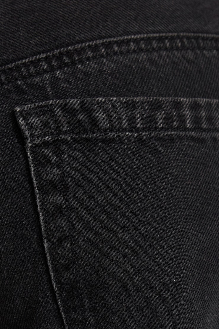 Low Rise Baggy Jeans Black - Image 5
