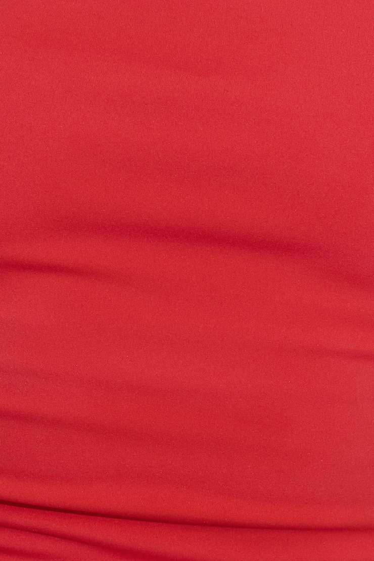 Sleek Longline Tube Top Red - Image 4