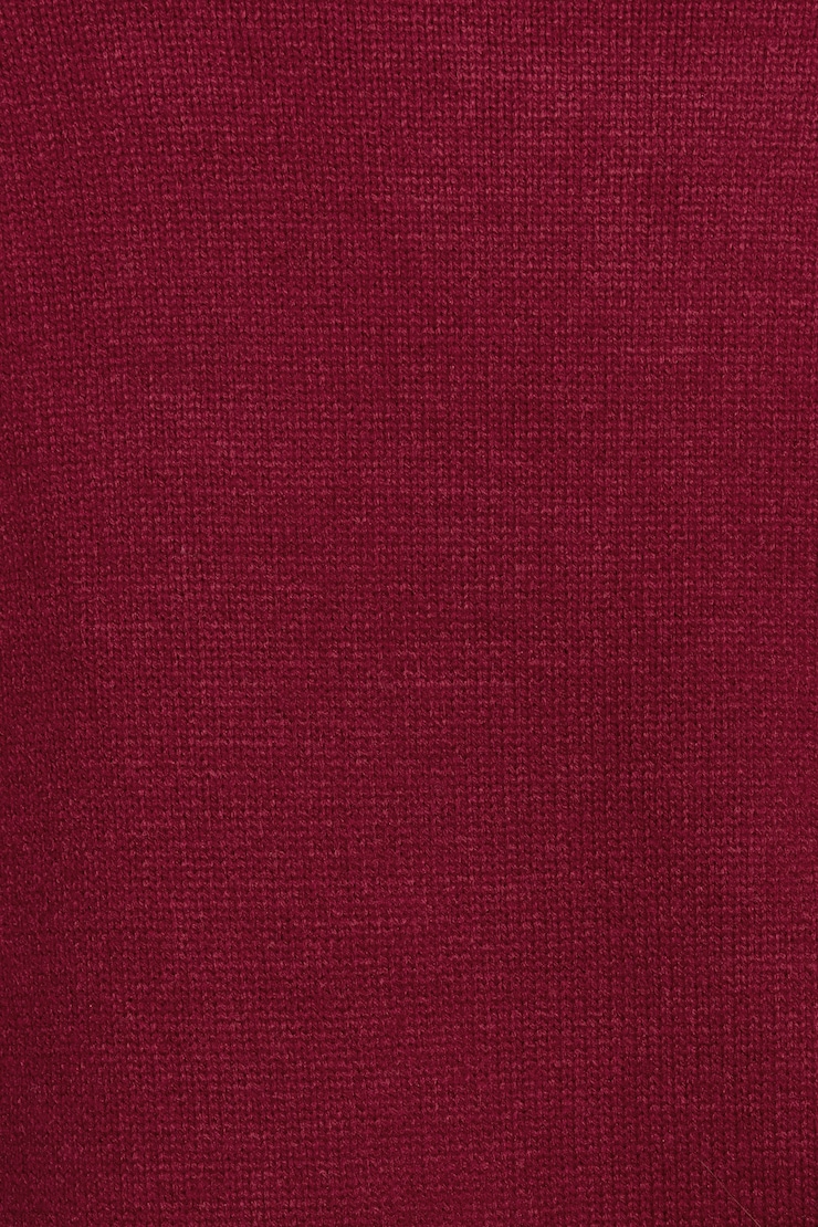 Roxy Long Sleeve Supersoft Crewneck Sweater Burgundy - Image 5