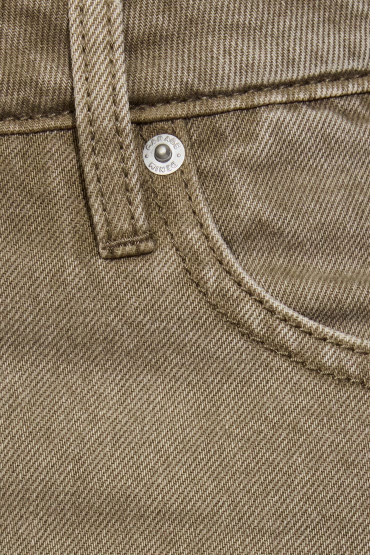 Twill Micro Skort Green - Image 5