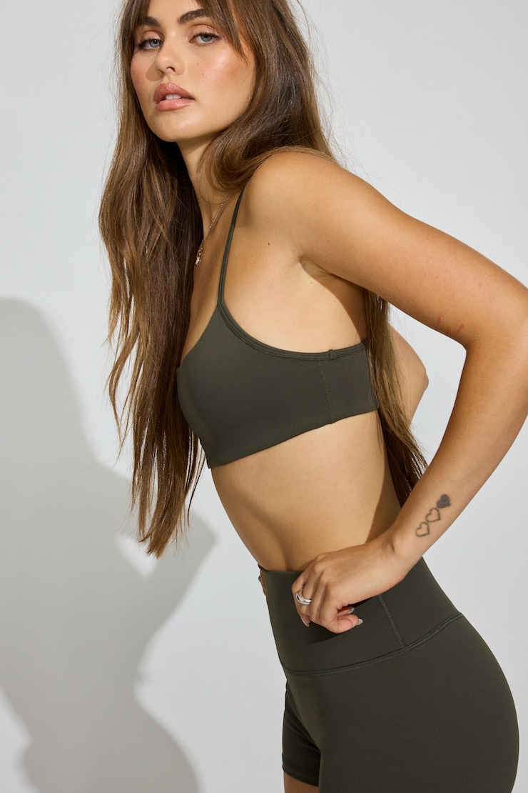 SoftActive Y-Back Bralette Green - Image 2