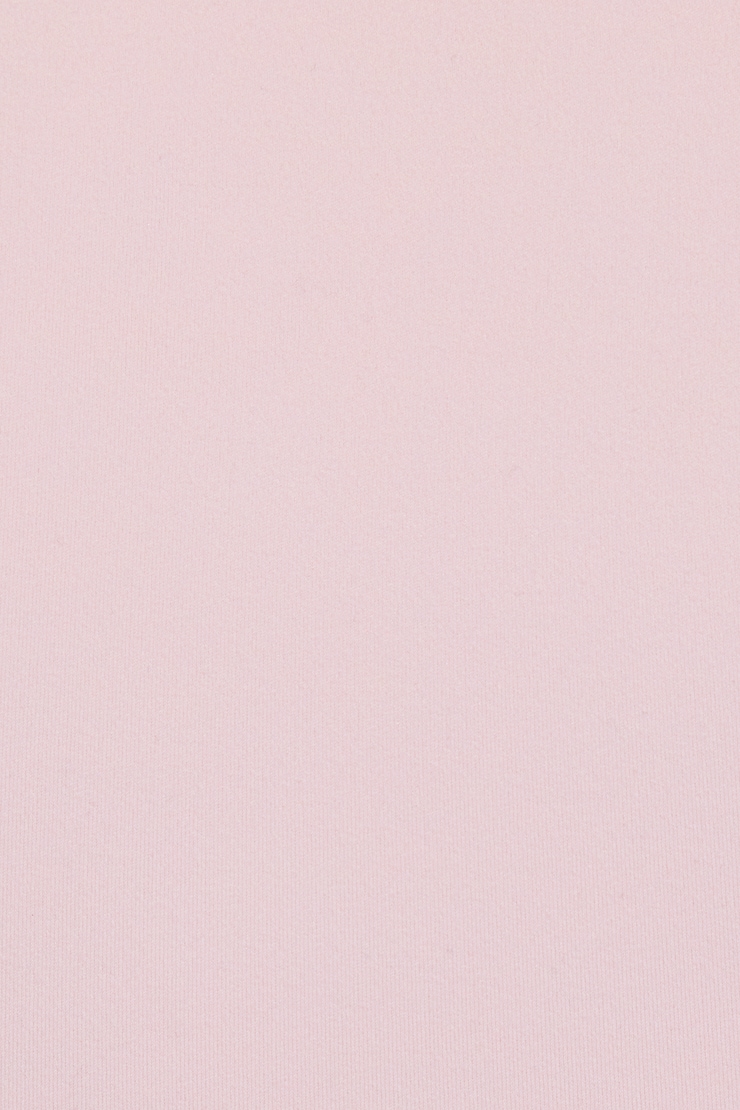 Sleek V-Neck Long Sleeve Top Pink - Image 4