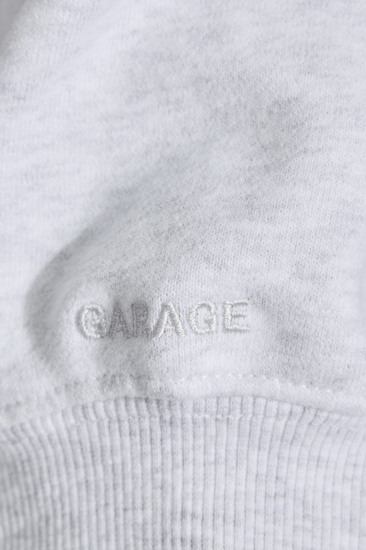 SoftTerry Oversized Zip-Up Hoodie Gray - Image 6