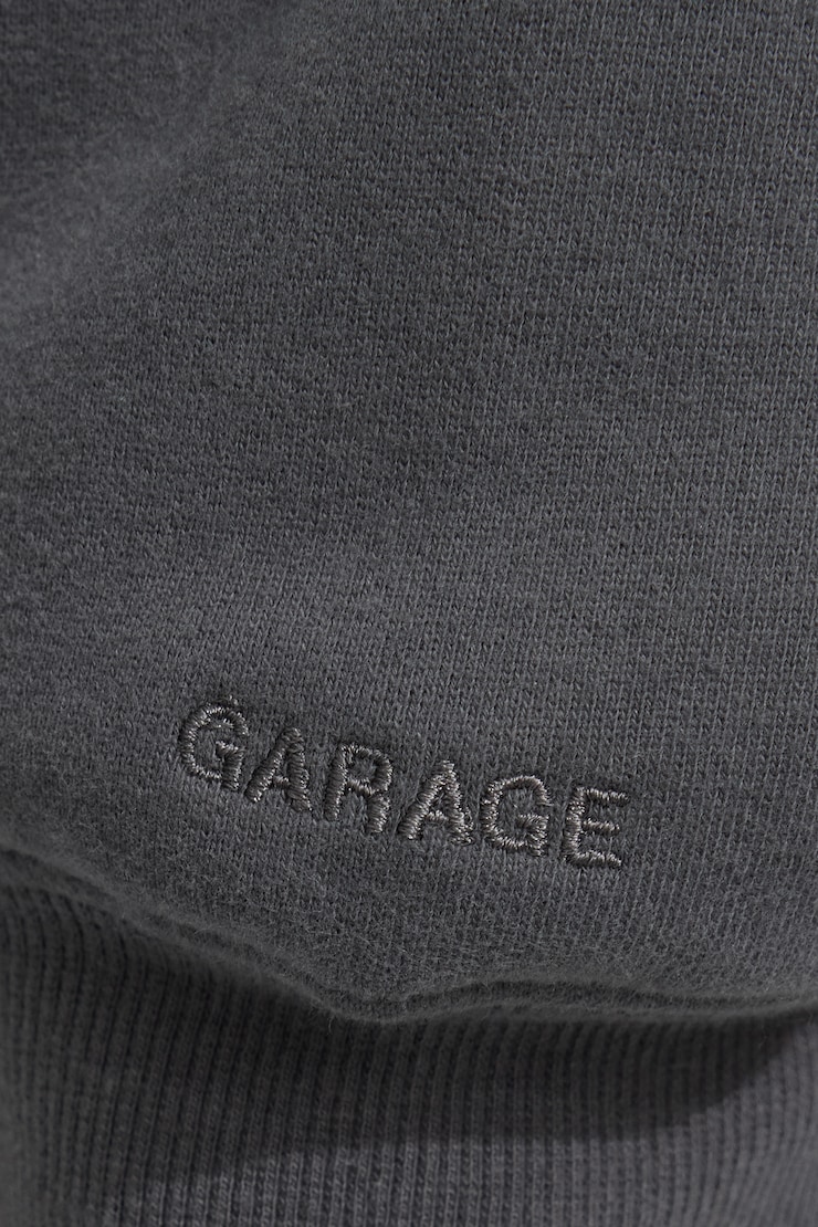 SoftTerry Oversized Zip-Up Hoodie Gray - Image 5