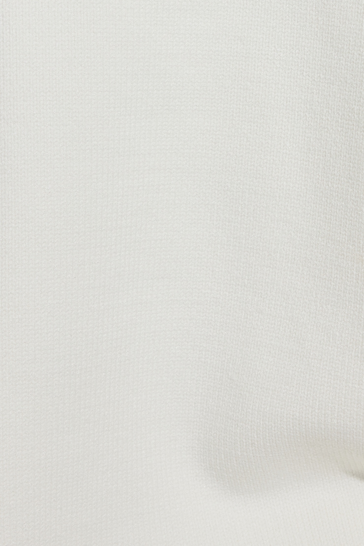 V-Neck Oversized Sweater White - Image 5