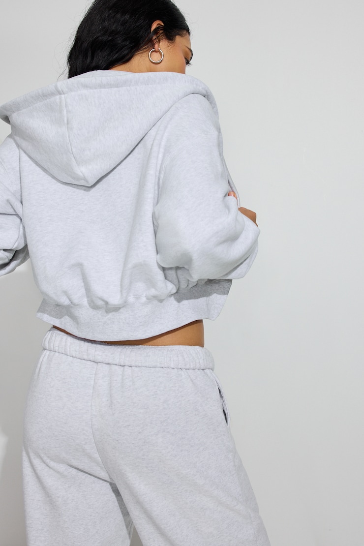 SoftTerry Bubble Zip Hoodie Gray - Image 4