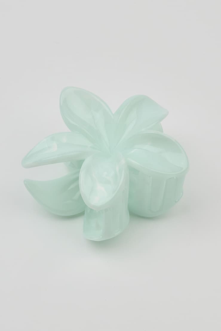 Flower Hair Claw Blue - Image 2