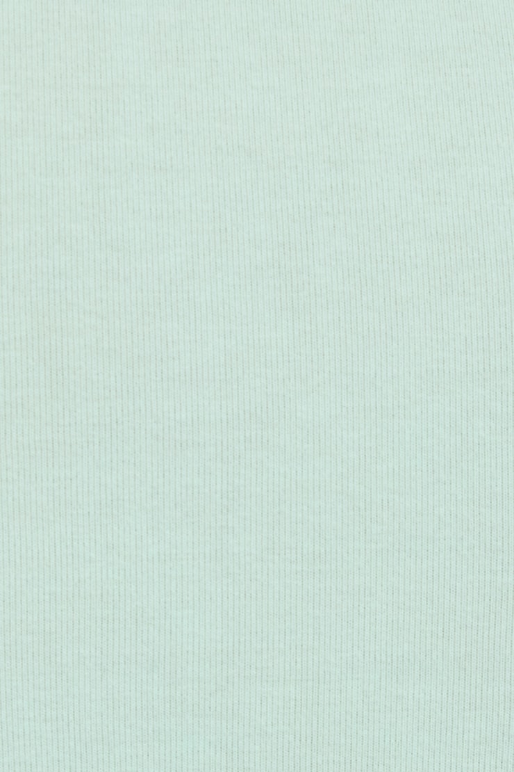 SuperSoft Crewneck Cropped T-Shirt Blue - Image 4