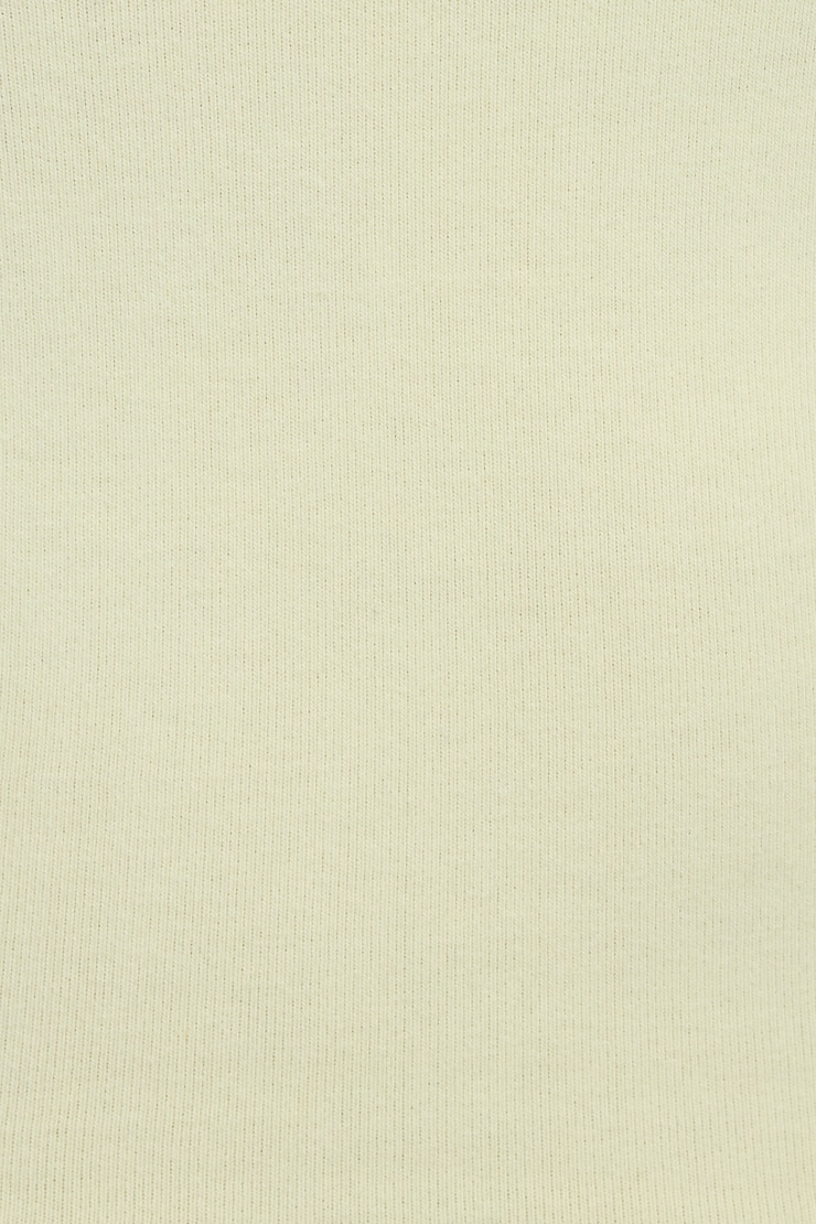 SuperSoft Crewneck Cropped T-Shirt Yellow - Image 4