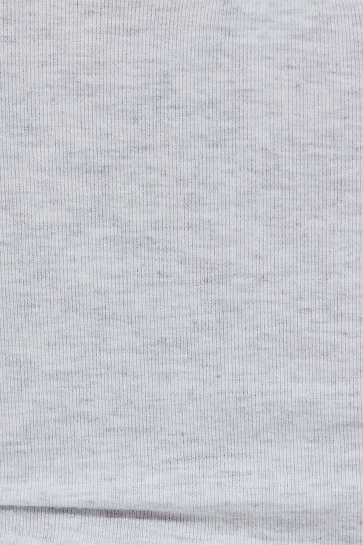 Cotton Sleek Scoop Cami Top Gray - Image 4