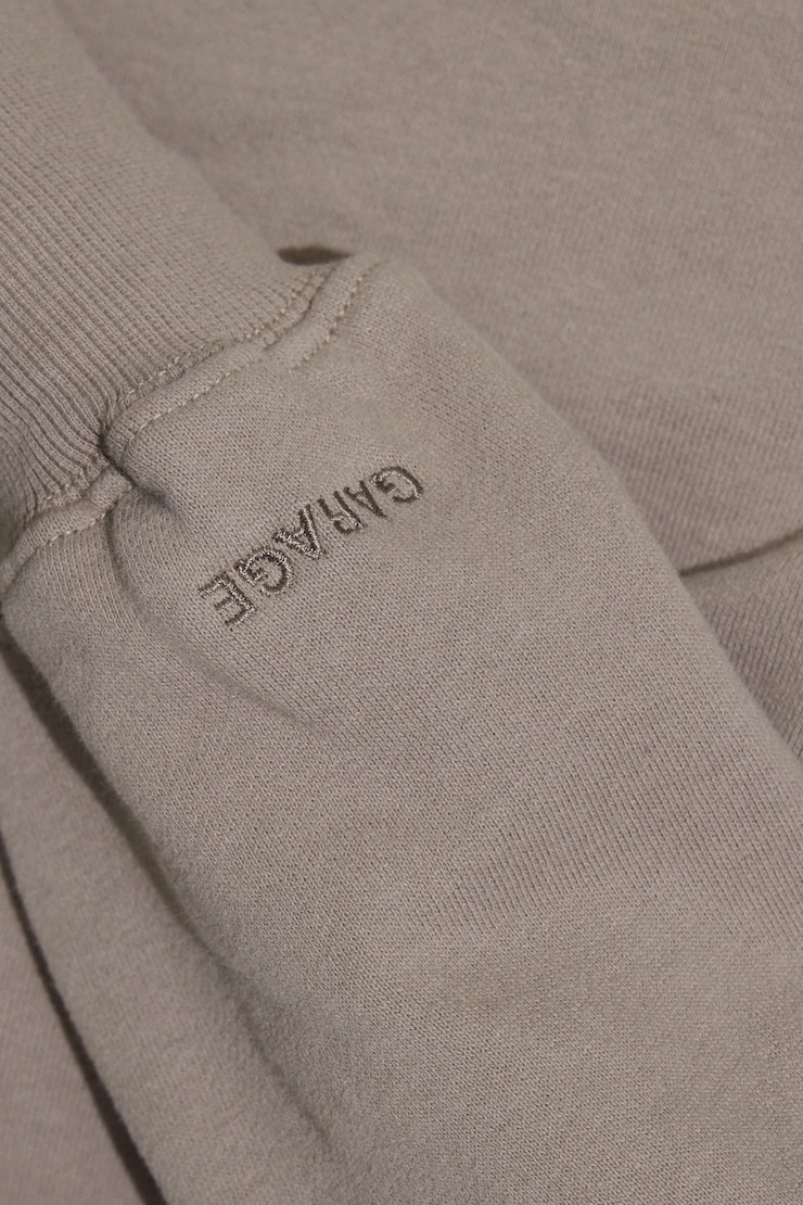 SoftTerry Rib Off Shoulder Sweater Beige - Image 4