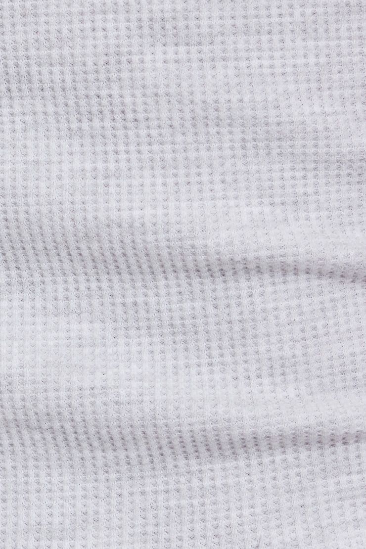 Waffle Picot Cami Top Gray - Image 6