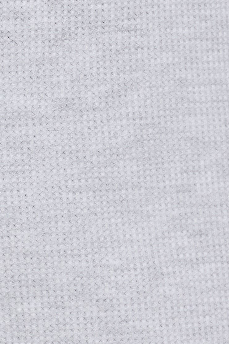 Waffle Picot Shorts Gray - Image 5