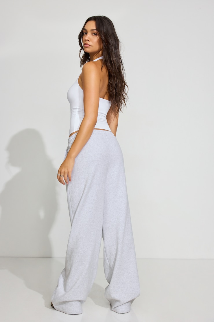 UltraFleece Wide Leg Sweatpants Gray - Image 3
