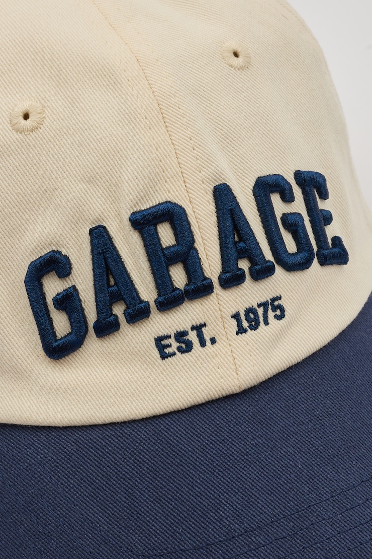 GARAGE Branded Cap Beige - Image 3