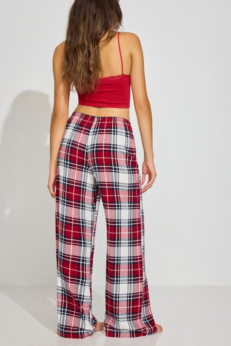 Flannel Pants Red - Image 3