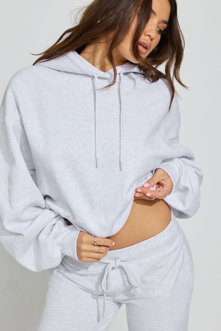 UltraFleece Hi-Low Hoodie Grey