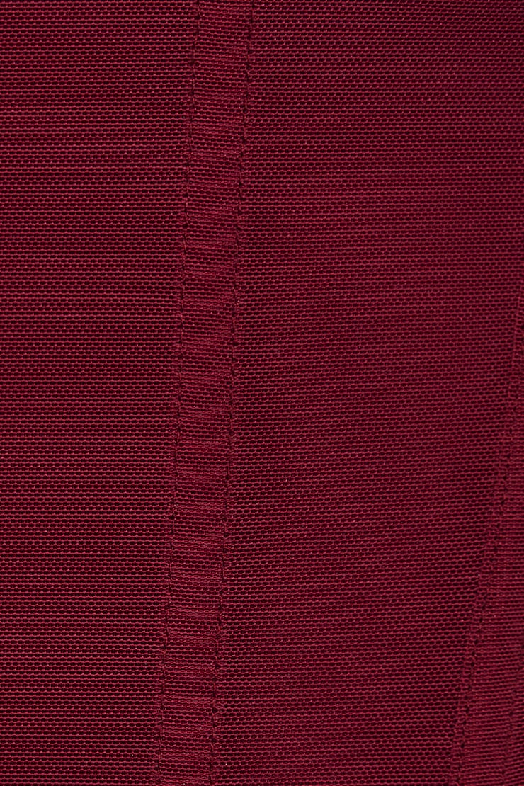 Mesh Longline Tube Corset Burgundy - Image 4