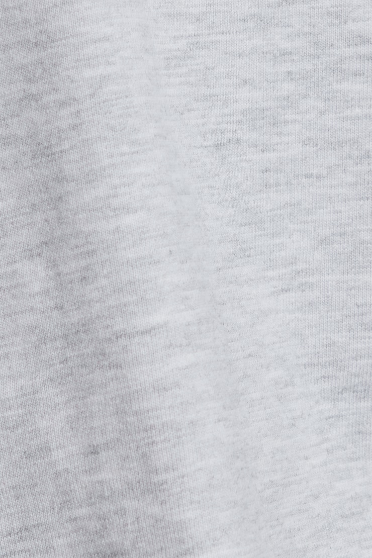 Wide Asymmetric T-Shirt Gray - Image 4