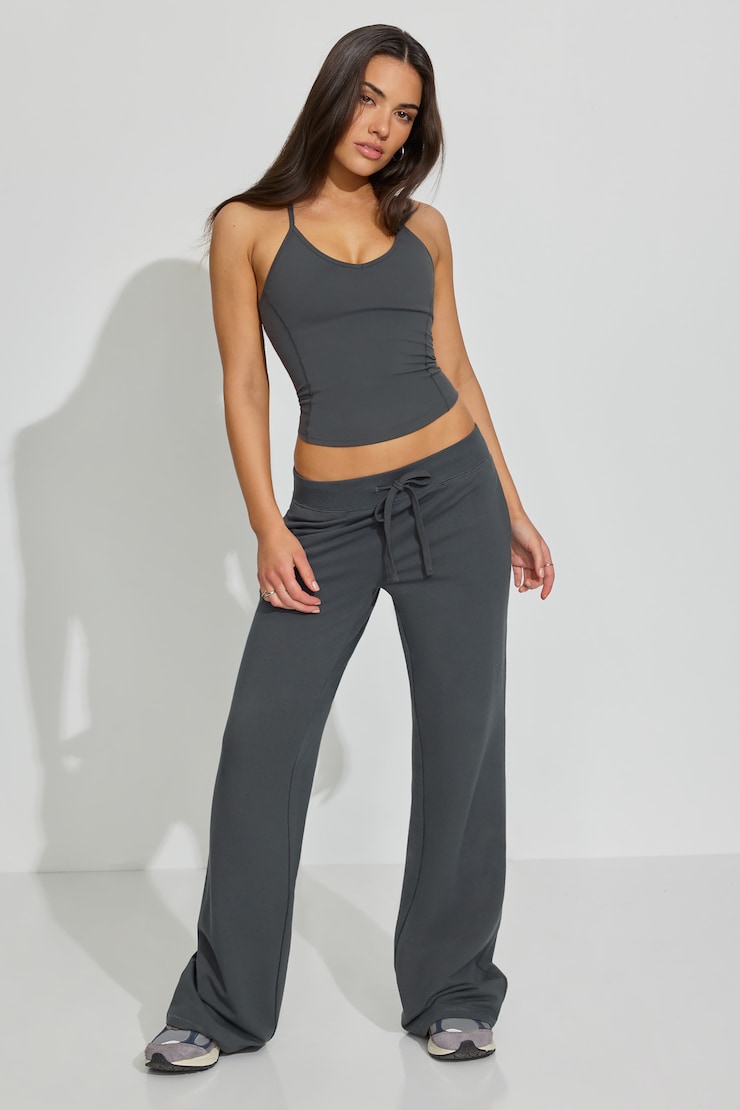 SoftActive Y-Back Tank Top Gray - Image 2